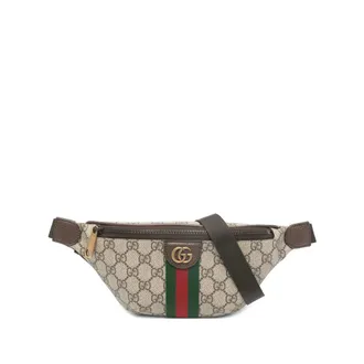 Gucci Monogram Stripe Belt Bag
