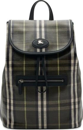 Burberry Zaino tartan - Verde