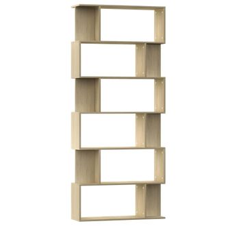 vidaXL Estanter&iacute;a/divisor Madera Contrachapada Color Roble 80x24x192cm Vidaxl