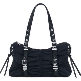 Desigual Ruched Shoulder Bag in Black at Nordstrom