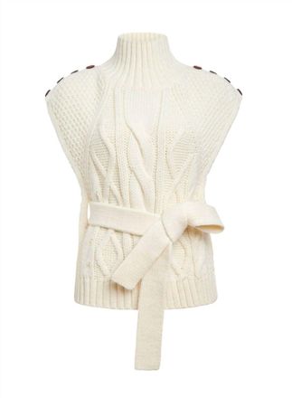 Marie Oliver Emerson Popover Blouse In Cream