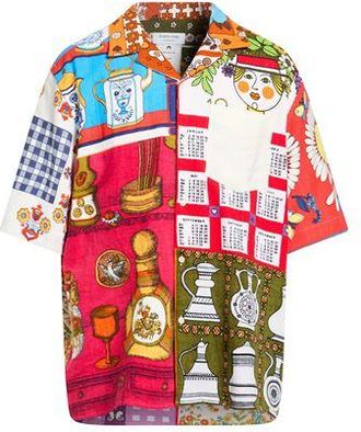 Marine Serre GOLD LINE