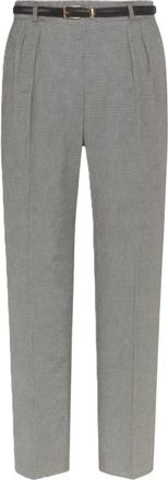 Max Mara Rania Pants - Dames - Chinos - Grijs - XS - Wol - Broeken