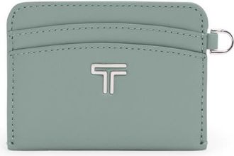 Tumi Belden Leather Card Case in Thyme at Nordstrom