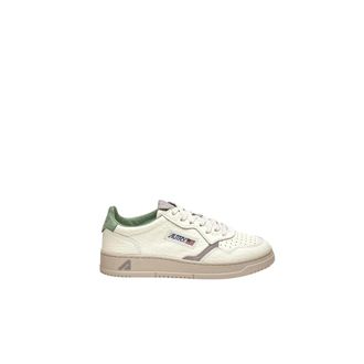 Autry Medalist Low - Heren - Sneakers - Wit - 46 EU - Katoen - Schoenen