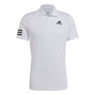 adidas MENS Tennis Sports Polo Shirt White GL5416