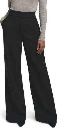 Favorite Daughter The Jones Wide Leg Pants in Black at Nordstrom, Size 16