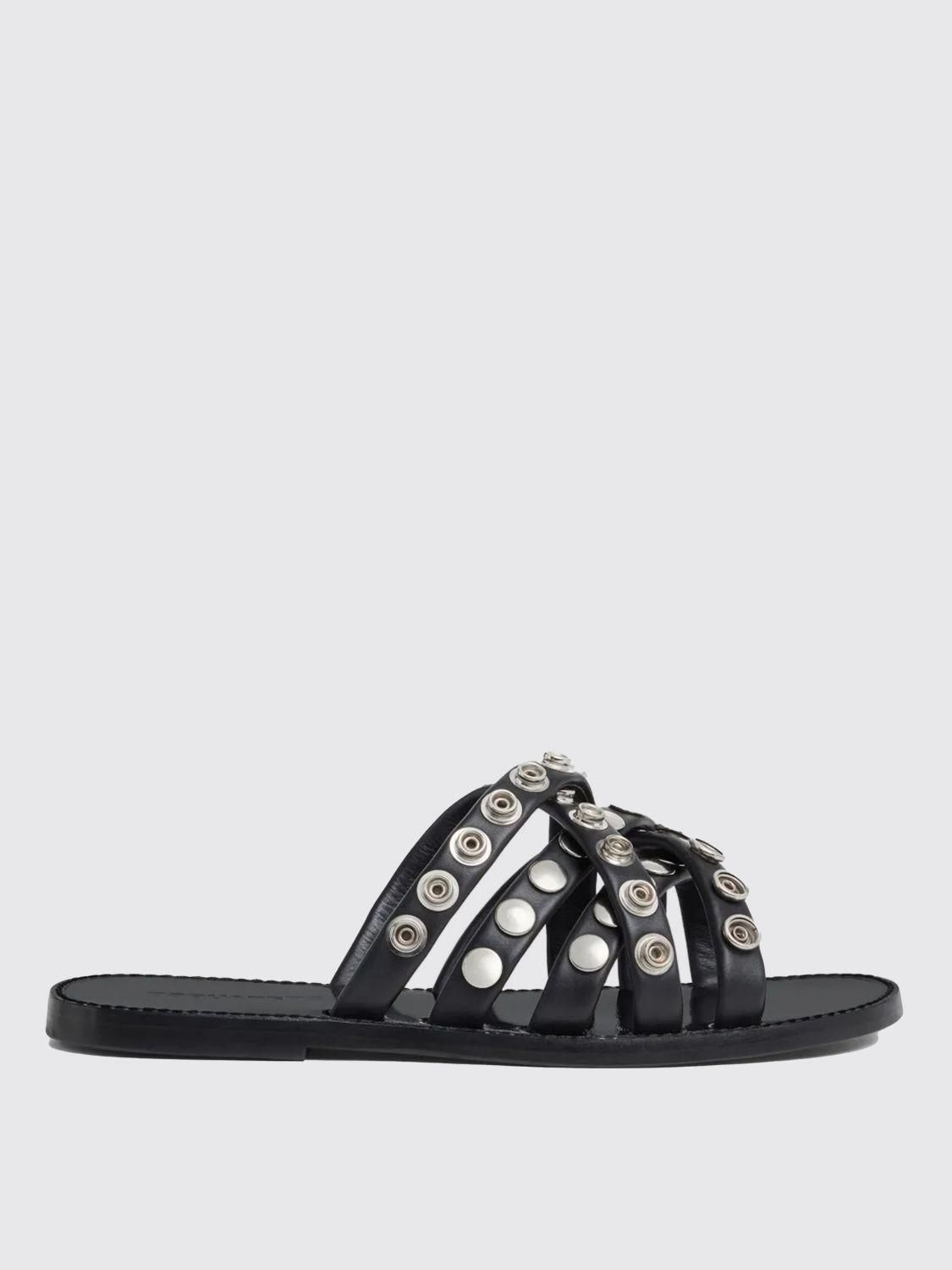 シューズ・サンダルその他 DSQUARED2 MHW004402508319 2124 Woman Flat sandals Black