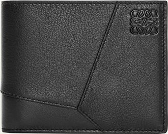 Loewe Mens Puzzle Edge Leather Bifold Wallet