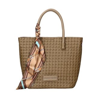 Pierre Cardin Ismara Nova Tote Bag - Dames - Shoppers - Bruin - ONE Size - Leer - Tassen