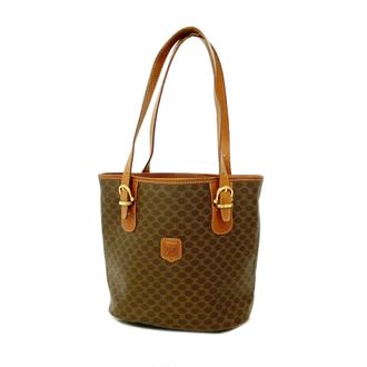 Celine Brown Pvc Tote Bag (Pre-Owned)