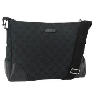 Gucci Pre-owned Cross Body Bags, female, Black, Size: ONE SIZE Pre-owned Vintage GG Canvas Shoulder Bag