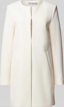 Christian Berg Longblazer mit Leistentaschen in Ecru, Gr&ouml;&szlig;e 40