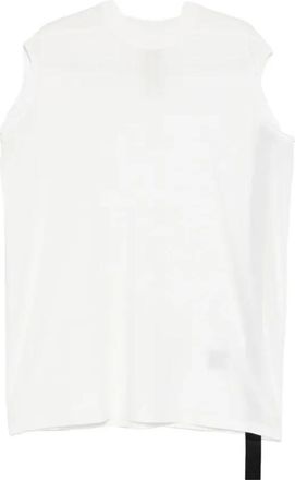 Rick Owens Tops, Heren, Wit, S, Katoen, Trap T Tanktop
