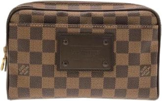 Louis Vuitton Pre-owned Belt Bags, male, Brown, Size: ONE SIZE Pre-owned Damier Bum Bag Shoulder Bag