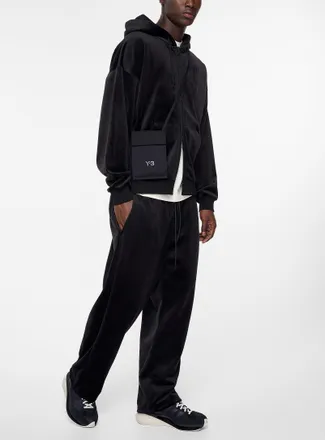 Yohji Yamamoto Mens Structured velvet pant