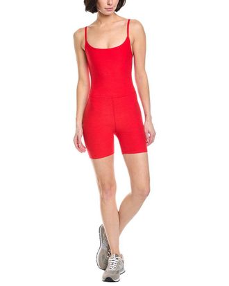 Beyond Yoga Spacedye Keep Pace 5in Biker Jumpsuit