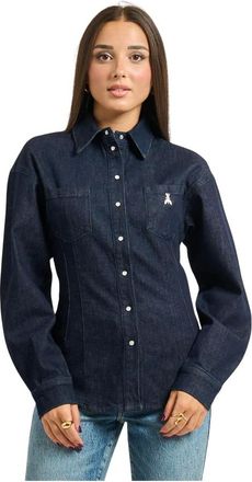 Patrizia Pepe Mujer, Blusas y Camisas, Azul, Talla: S