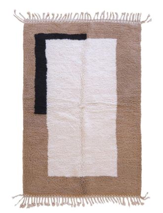 AFK Living Alfombra bereber con gr&aacute;ficos elegantes 164 x 252 cm