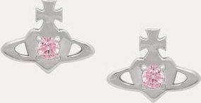 Vivienne Westwood Noella Earrings Silver Cubic Zirconia Women
