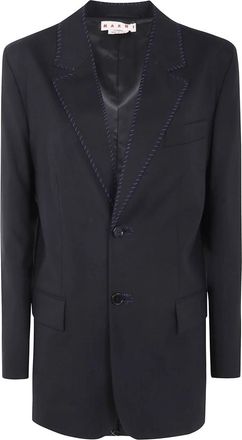Marni Stijlvolle Jas voor Alle Gelegenheden - Dames - Blazers - Zwart - M - Jassen