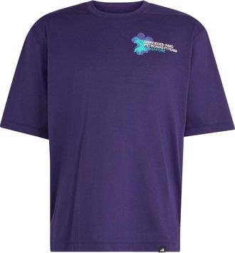 adidas x Mercedes AMG Petronas F1 Team Vanda Bloom T-Shirt Asia Sizing Dark Purple HZ9597