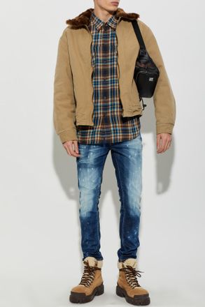 Dsquared2 Slim Jeans Skater, Mens, Blue