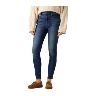 Calvin Klein Dames Jeans High Rise Skinny D757g - Dames - Jeans - Blauw - Maat: W26 L32 Katoen