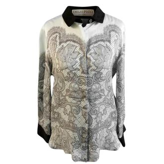 Emilio Pucci Silk Shirt Size XS
