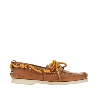 Golden Goose Leather boat shoes Man 40