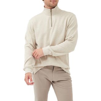 Rodd & Gunn Alton Ave Regular Fit Pullover Sweatshirt in Camel at Nordstrom, Size Xxx-Large