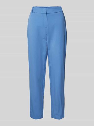 Christian Berg Tapered Fit Stoffhose mit elastischem Bund in Blau, Gr&ouml;&szlig;e 38