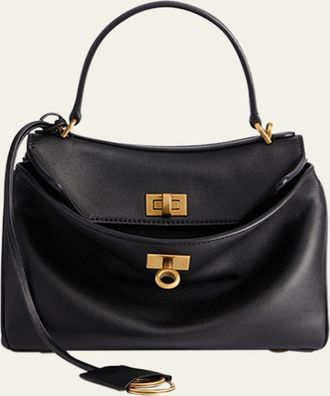 Balenciaga Rodeo Mini Leather Top-Handle Bag