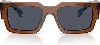 Prada Sunglasses Prb17 S 25 F70 B Chocolate/Dark Gray Men