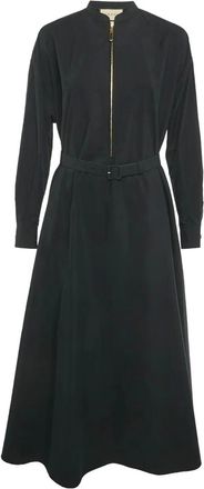 Gucci Abito lungo con cintura - Nero