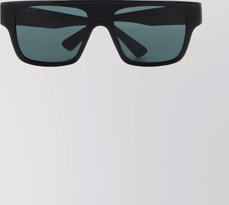 Gucci rectangular frame sunglasses dark lenses
