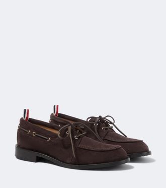 Thom Browne Suede boat shoes
