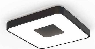 AkunaDecor Plafon De Estilo Moderno Acabado Negro De Mantra Modelo Coin