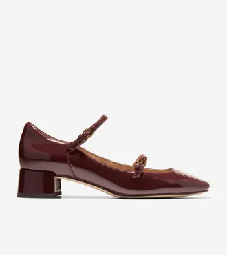 Cole Haan Womens Paxton Mary Jane Pump - Red Size 10.5