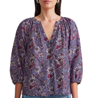 Apiece Apart Mitte Top In Dutch Floral