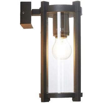 Lucande Lucande L&aacute;mpara De Pared Exterior brienne En Negro Aluminio