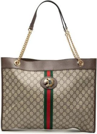 Gucci Pre-owned Tote Bag - Dames - Vintage Shopper - Bruin - ONE Size - Vintage