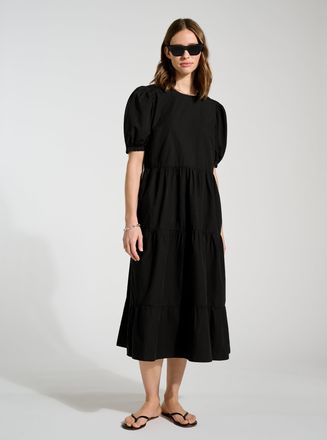 Baukjen Womens Georgiana Organic Cotton Dress - Black - Size 16 UK