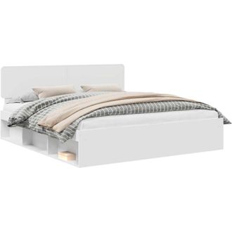 vidaXL Estructura De Cama 200 X 200 Cm Madera De Pino Macizo Vidaxl