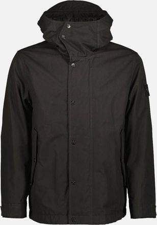 Stone Island Mens Weatherproof Cotton Canvas Ghost Parka - Blue - Size: 38/Regular