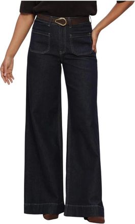 Co'Couture Dames, Jeans, Blauw, Maat: S
