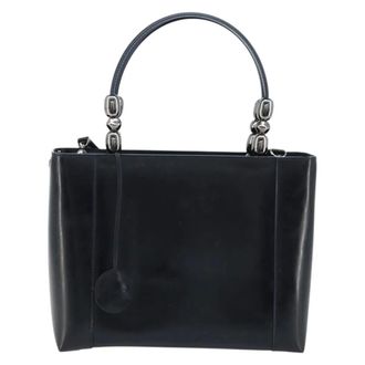Dior Malice Leather Black Leather Handbag (Pre-Owned)