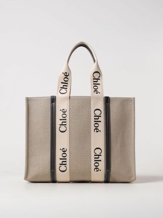 Chlo&eacute; Borsa Chlo&egrave; in canvas e pelle