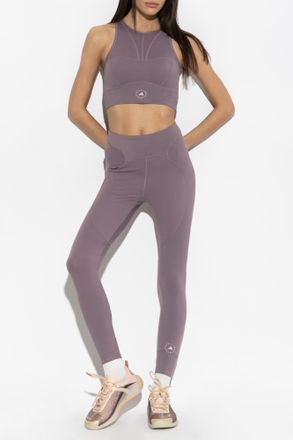 adidas ADIDAS By Stella McCartney Training Leggings, Womens, Purple