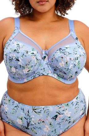 Goddess Kayla Full Figure Underwire Bra in Cornflower at Nordstrom, Size 40Ddd